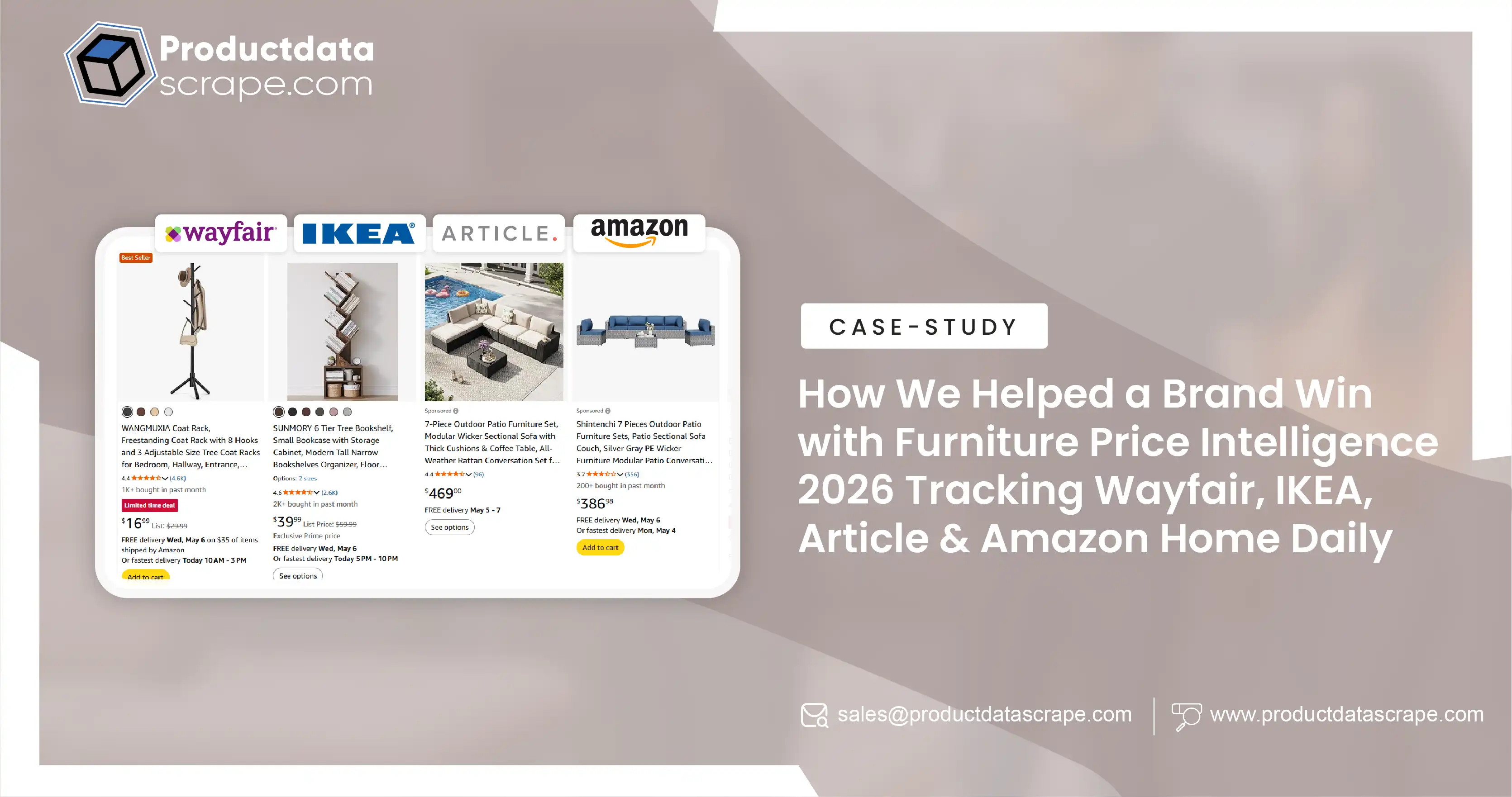 How We Helped a Brand Achieve Growth with Home Decor Competitor Price data Scraping Increases Margins by 14% Using Advanced Pricing Intelligence